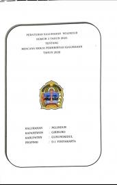 PERATURAN KALURAHAN TENTANG RKPKAL 2026